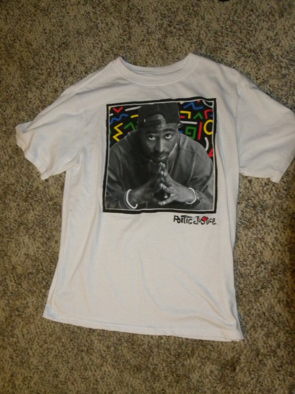 Adult Size Small -: Tupac Shakur "Poetic Justice" Shirt